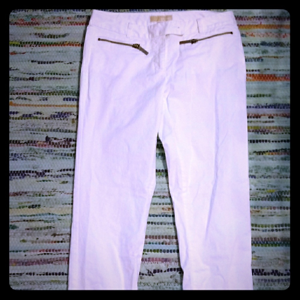Michael Kors white summer pixie pant size 2
